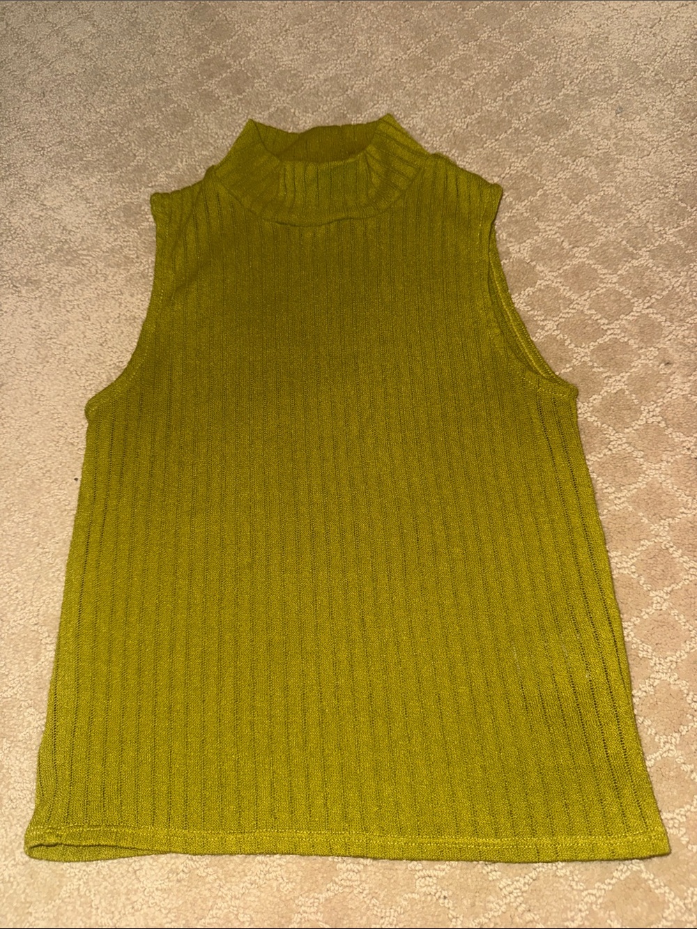 Sleeveless Mock Neck Top